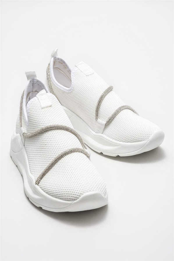 Beyaz kadın spor ayakkabı - Elle Shoes