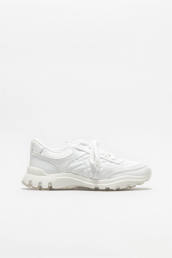 Beyaz kadın spor ayakkabı - Elle Shoes