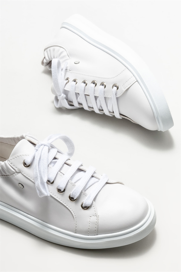 Beyaz kadın spor ayakkabı - Elle Shoes