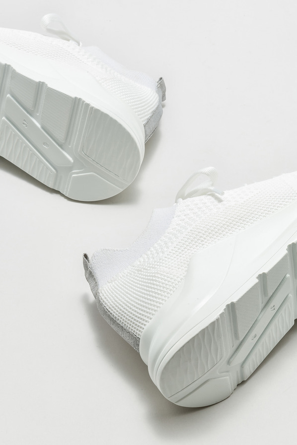 Beyaz kadın spor ayakkabı - Elle Shoes