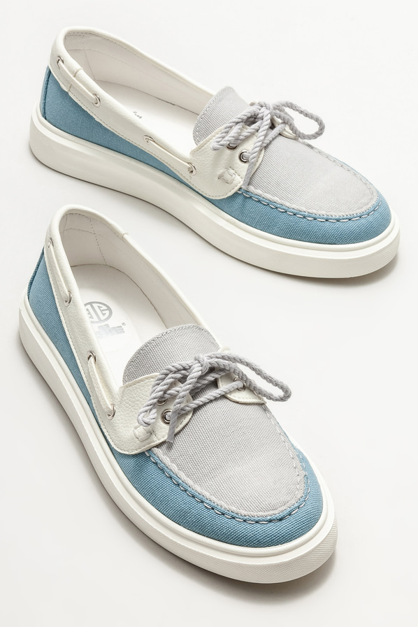 Beyaz kadın spor ayakkabı - Elle Shoes
