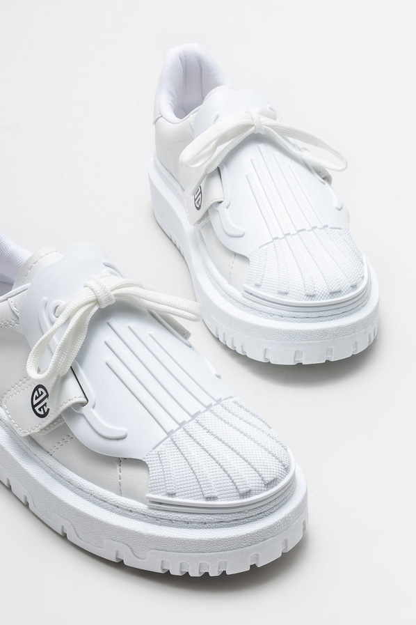Beyaz kadın spor ayakkabı - Elle Shoes