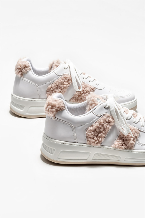 Beyaz kadın sneaker - Elle Shoes