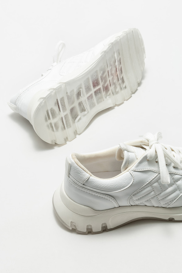 Beyaz kadın spor ayakkabı - Elle Shoes