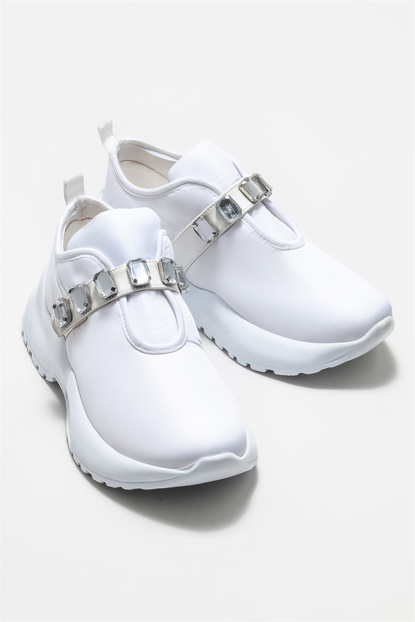 Beyaz kadın spor ayakkabı - Elle Shoes