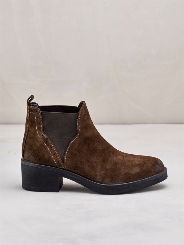 Kahve kadın bot - Elle Shoes