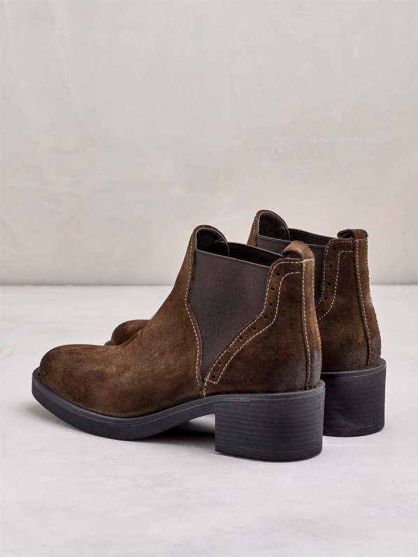 Kahve kadın bot - Elle Shoes