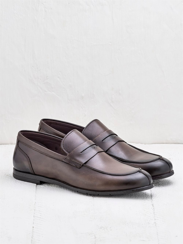 Kahve erkek ayakkabı - Elle Shoes