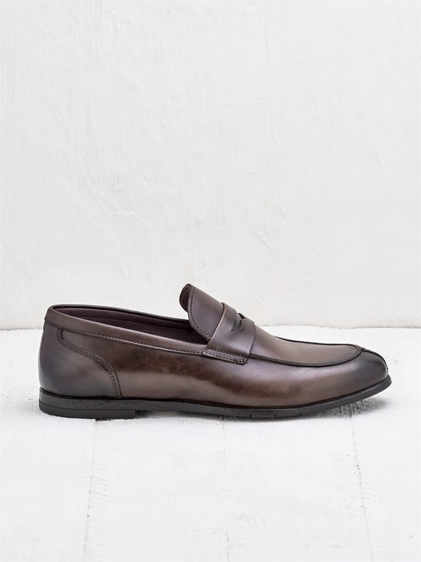 Kahve erkek ayakkabı - Elle Shoes