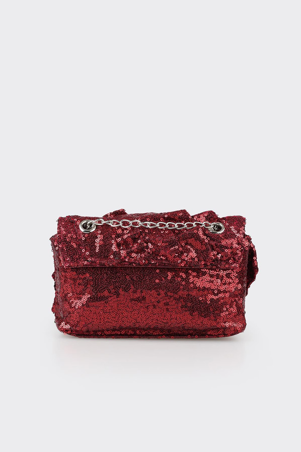 Bordo kadın çapraz çanta - Elle Shoes