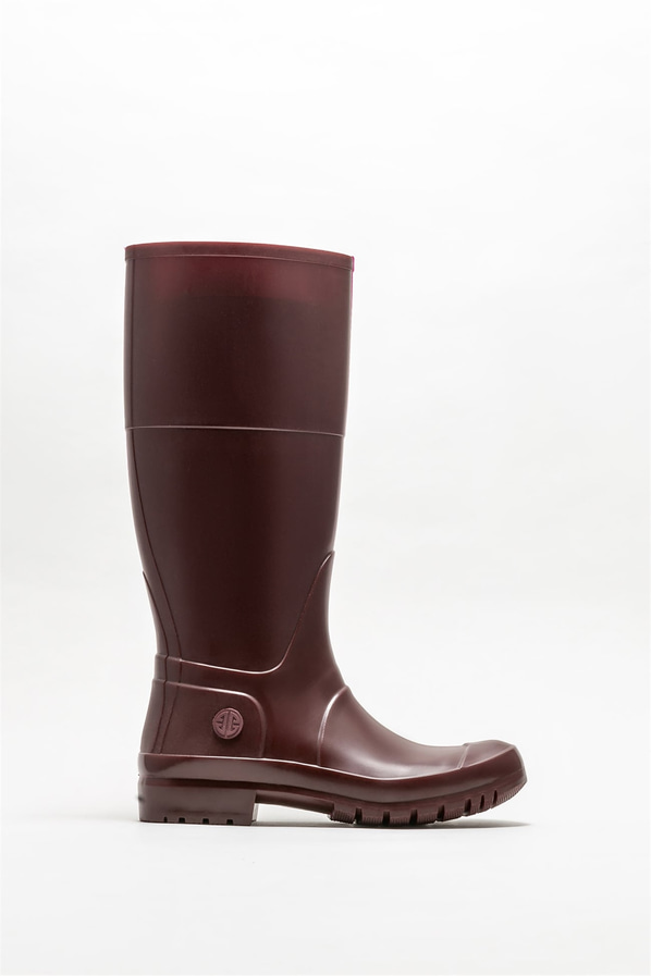 Bordo kadın çizme - Elle Shoes