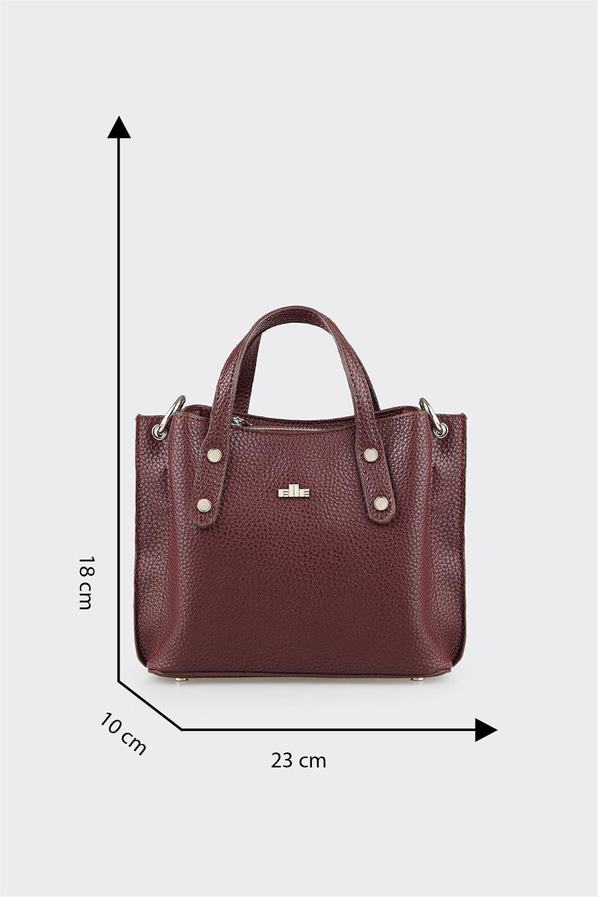 Bordo Kadın El Çantası