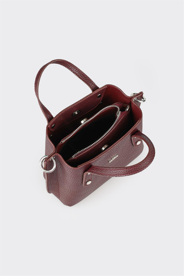 Bordo kadın el çantası - Elle Shoes