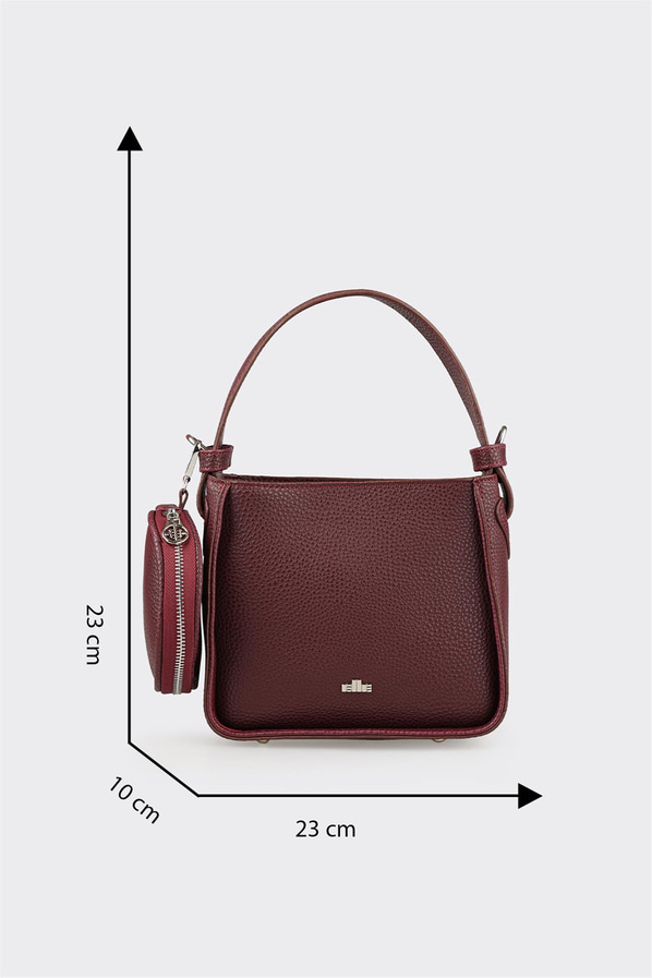 Bordo Kadın El Çantası