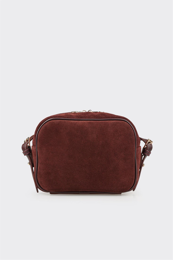 Bordo Kadın Küçük Çapraz Çanta