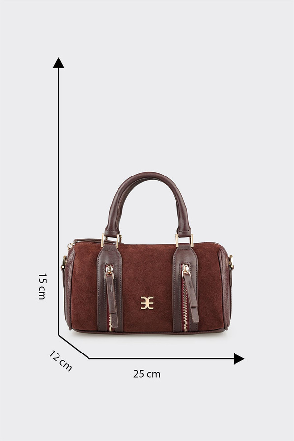 Bordo Kadın Küçük El Çantası