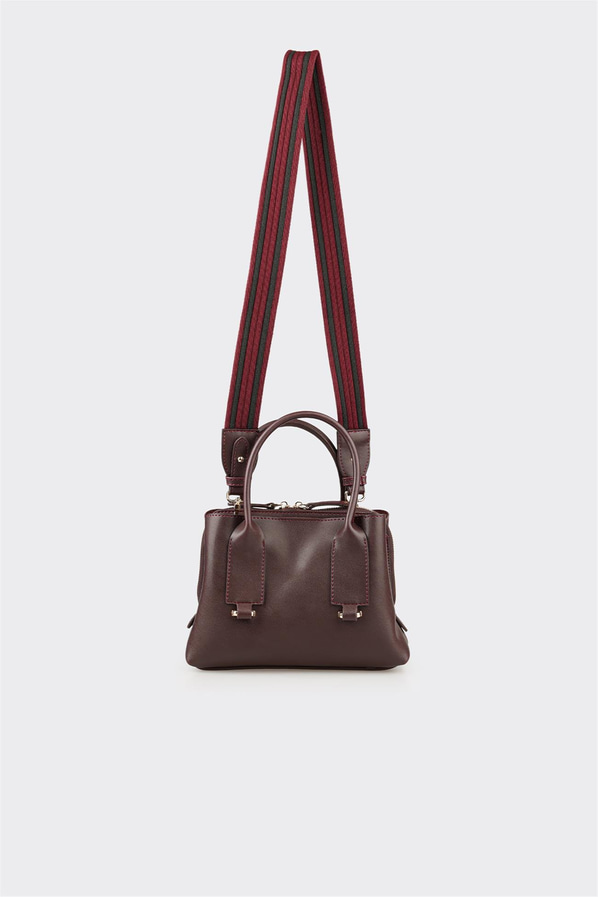 Bordo Kadın Küçük El Çantası