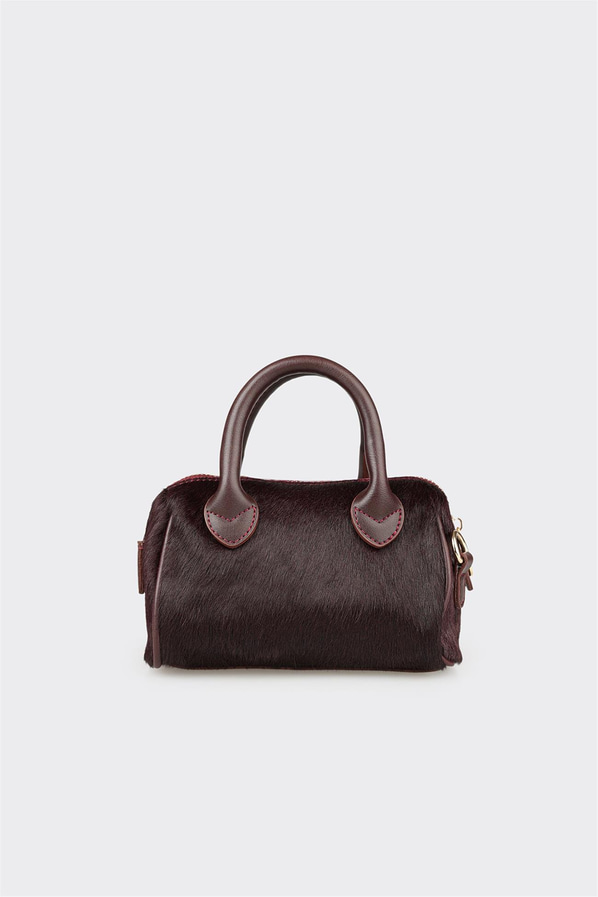 Bordo Kadın Küçük El Çantası