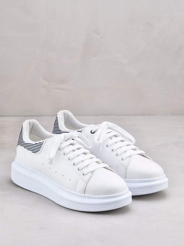 Beyaz erkek spor ayakkabı - Elle Shoes