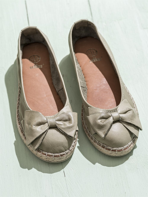 Yeşil kadın ayakkabı - Elle Shoes