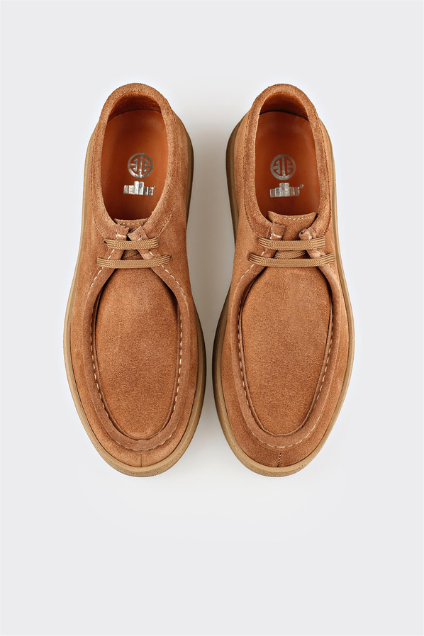 Camel Deri Erkek Spor Ayakkabı