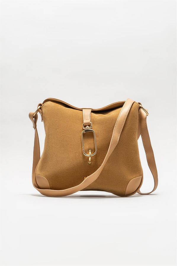 Camel kadın çapraz çanta - Elle Shoes