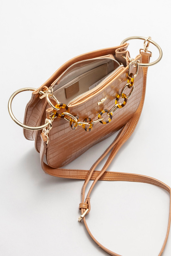 Camel kadın çapraz çanta - Elle Shoes
