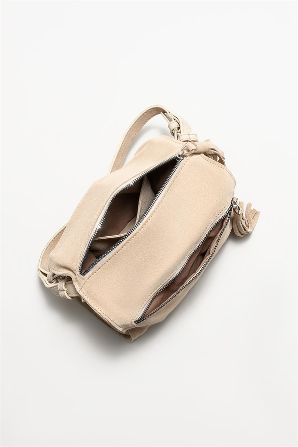 Camel kadın omuz çantası - Elle Shoes