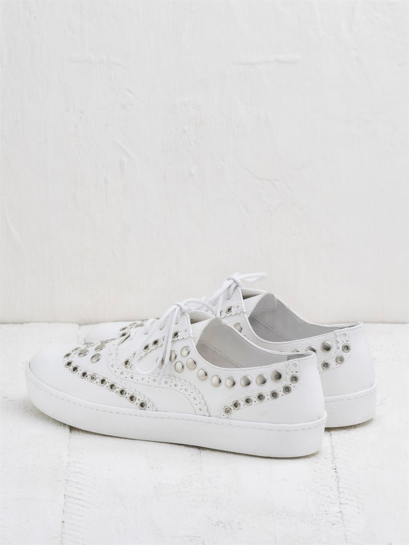 Beyaz kadın ayakkabı - Elle Shoes