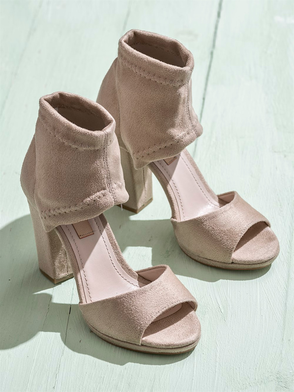 Bej kadın ayakkabı - Elle Shoes