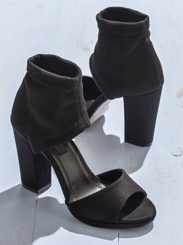 Siyah kadın ayakkabı - Elle Shoes