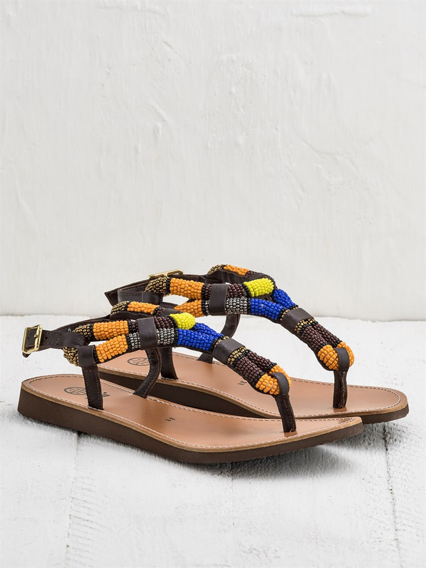 Taba kadın sandalet - Elle Shoes