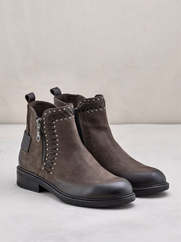 Kahve kadın bot - Elle Shoes