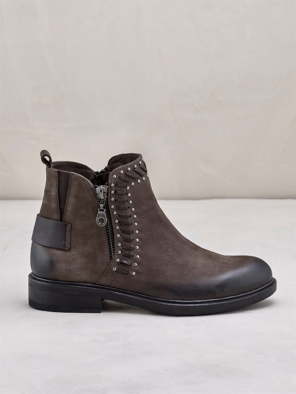 Kahve kadın bot - Elle Shoes