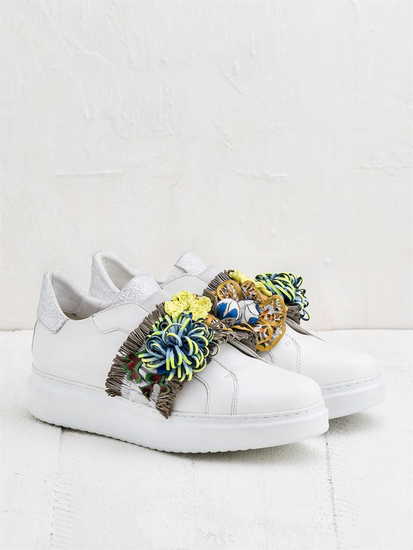 Beyaz kadın ayakkabı - Elle Shoes