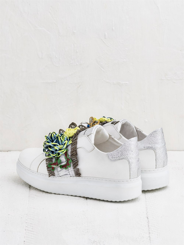 Beyaz kadın ayakkabı - Elle Shoes