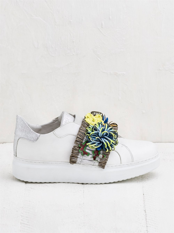 Beyaz kadın ayakkabı - Elle Shoes