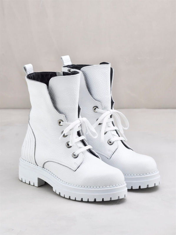 Beyaz kadın bot - Elle Shoes