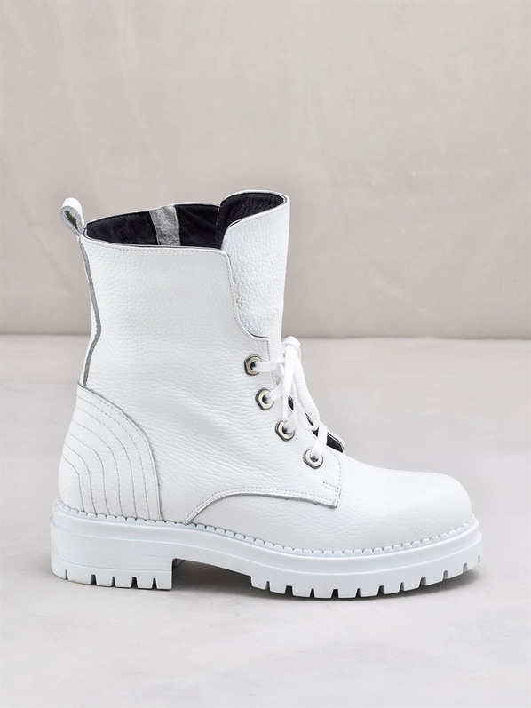 Beyaz kadın bot - Elle Shoes