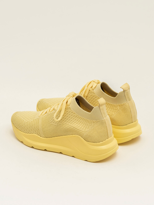 Sarı kadın spor ayakkabı - Elle Shoes