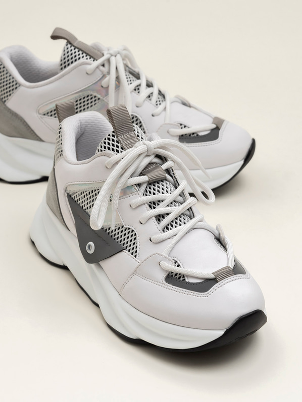 Beyaz kadın spor ayakkabı - Elle Shoes