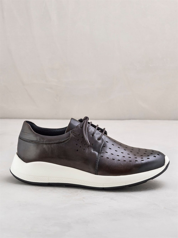 Kahve erkek ayakkabı - Elle Shoes