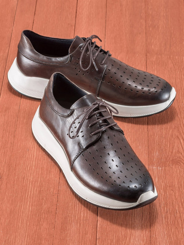 Kahve erkek ayakkabı - Elle Shoes