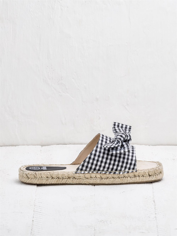 Siyah kadın terlik - Elle Shoes