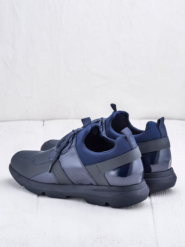 Lacivert erkek spor ayakkabı - Elle Shoes