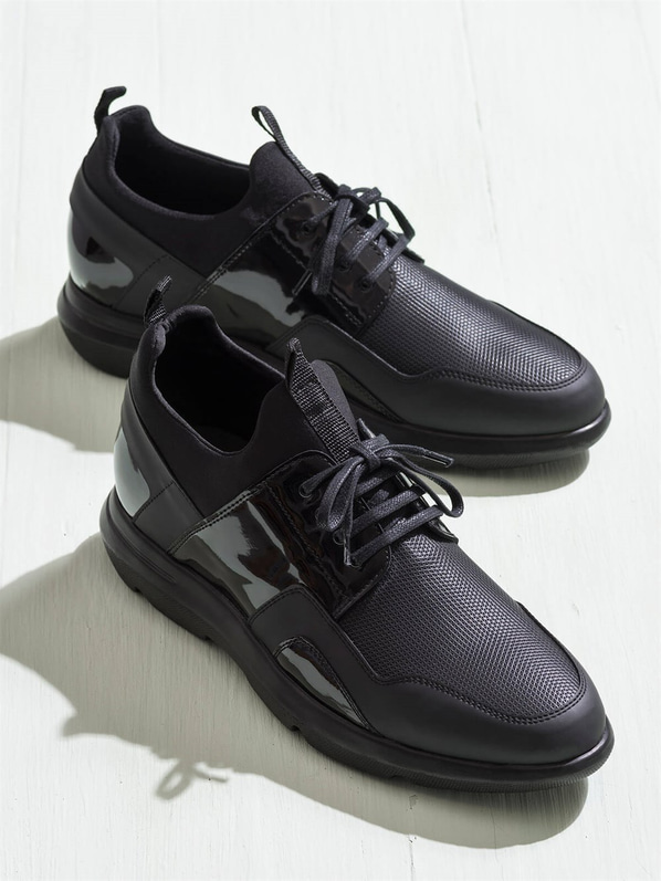 Siyah erkek spor ayakkabı - Elle Shoes