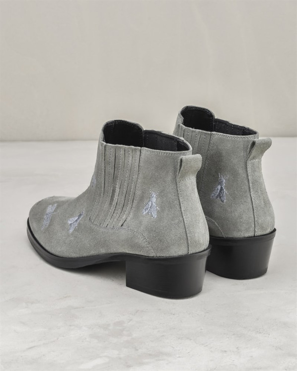 Gri kadın bot - Elle Shoes