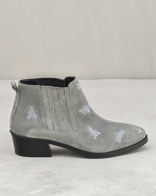 Gri kadın bot - Elle Shoes