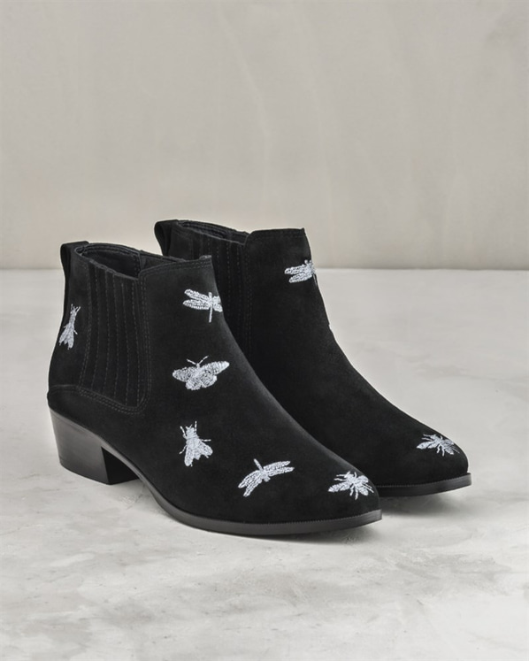 Siyah kadın bot - Elle Shoes