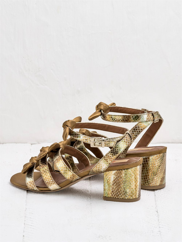 Bakır kadın ayakkabı - Elle Shoes